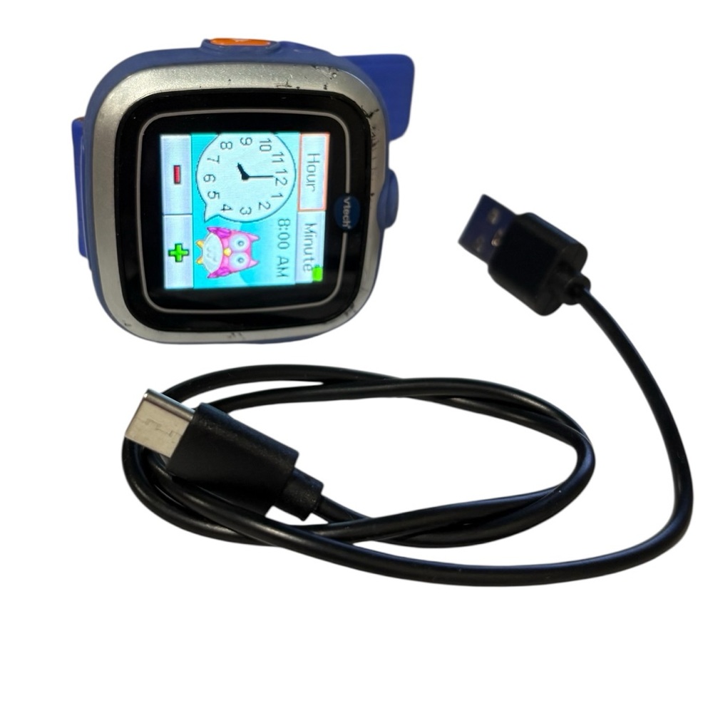 VTech Interactive  Kidizoom Smartwatch Smart Watch & Charging Cord